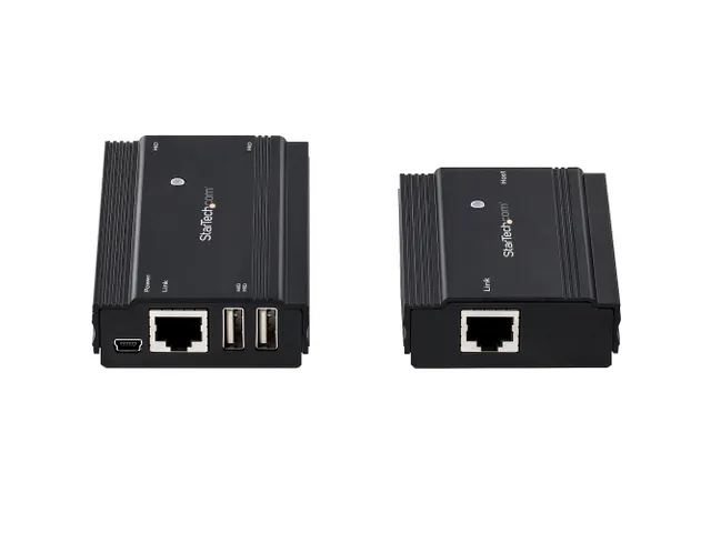 4-Poorts USB 2.0 Extender Hub over Single CAT5e/CAT6 Ethernet Cable (R
