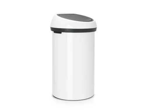 Afvalbak Touch Bin 60 Liter Brabantia Wit