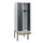 locker met bank,HxBxD 1950x600x815mm,2vak,vak B 300mm,cilinderslot