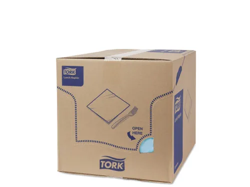 Tork 477871 Soft Lunchservet Advanced Lichtblauw 33x33cm