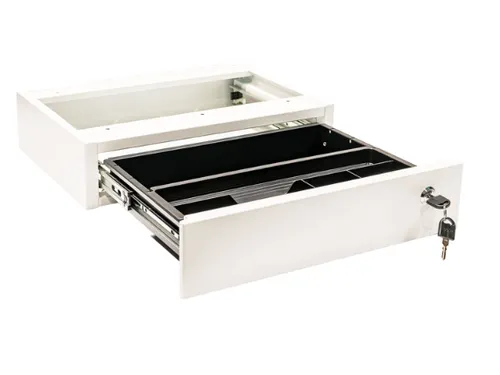 Persoonlijke lade Euroseats 295x390x90mm wit