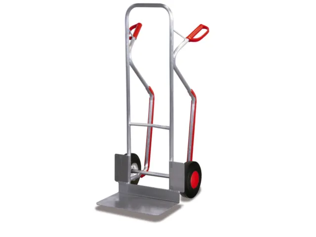 Sledesteekwagen 200kg Hxb 1305x570mm Aluminium Massief Rubber Banden