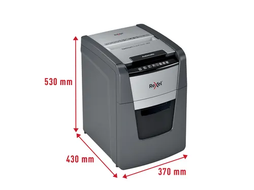 Papiervernietiger Rexel Optimum Auto+ 90X snippers 4x28mm