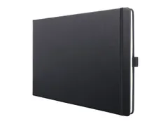 Carnet Conceptum A4, couverture souple noire, couverture rigide, 132 p