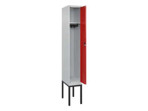 locker,HxBxD 2120x300x500mm,1vak,vak B 300mm,cil.-slot,voetonderstel