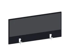 baliepaneel v. bureau aanbouw achter CC-zwart BN8010-antraciet 1000mm