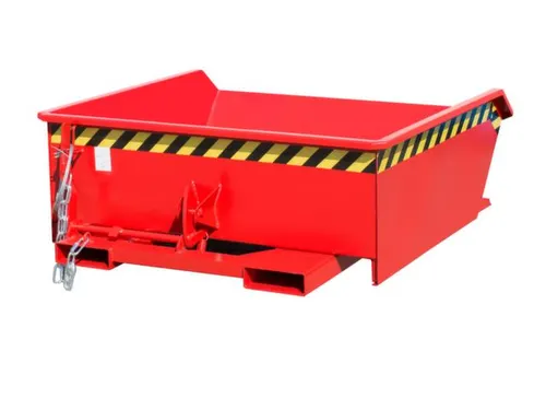 mini-kiepbak,HxLxB 450x1385x1280mm,0,46m³,draagverm. 1000kg,RAL3000
