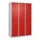 locker,HxBxD 1850x1200x500mm,3vak,vak B 400mm,draaigrendel