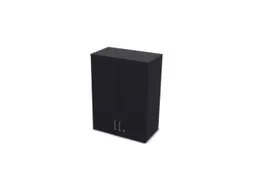 opzetkast v. kast met openslaande deuren CC-zwart 1070x800x445mm
