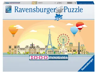 Puzzel Ravensburger Een dag in Parijs 1000 stukjes - 2