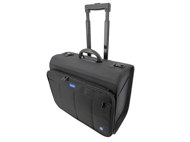 Pilotenkoffer STOP Samar zwart