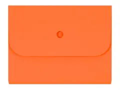 Forte organisatiemap oranje met klep en balg