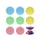 Magneet Westcott assorti pastel pak á 10stuks