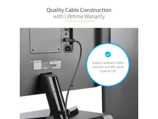 5 Meter VESA Gecertificeerde DisplayPort 1.4 Kabel - 8