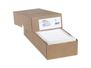 Etiket Herma 8212 101.6x35.7mm Pinfeed 1-baans Wit 4000 stuks - 2