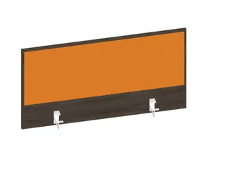 baliepaneel bureau aanbouw achter NV bruin hickory BN3005-geel 1000mm - 1
