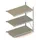 Breedvakstelling Aanbouwveld Hxbxd 2200x1851x1050mm 3 Houten Legborden