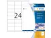Etiket Herma 4389 66x33.8mm Diepvries Wit 600 stuks