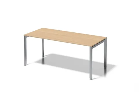 In hoogte verstelbaar bureau,HxBxD 650-850x1800x800mm,blad esdoorn