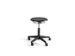 tabouret pivotant,assise HxØ 410-570x340mm,PU-chaise ronde noir