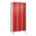 locker voor scheiding van kleding,HxBxD 1950x900x500mm,3vak