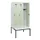 locker met bank,HxBxD 1950x900x815mm,3vak,vak B 300mm,draaigrendel