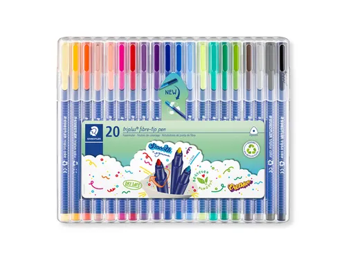 Kleurstift Staedtler 323 Triplus color à 20 kleuren