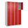 lockerkast,HxBxD 1850x1200x500mm,4x3vakken,vak B 300mm,cil.-slot