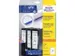 Etiquette dos de classeur 38 x 192mm, blanc, 70 Eti, 10 flls