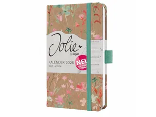 Weekagenda Pure A6 2026 (NL/FR/EN/DU) Green Floral Serenity Hardcover - 1