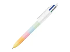 4-Kleuren balpen Bic regenboog medium assorti