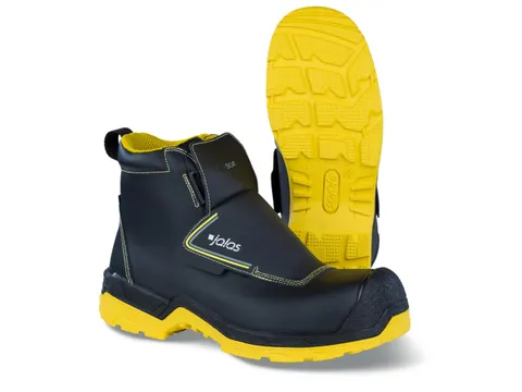 Ejendals Jalas 1228W hoge S3 lasschoenen SRC HRO zwart/geel maat 41