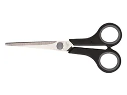 Schaar Quantore 170mm soft grip zwart