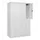 dubbeldekse locker,HxBxD 1850x1200x500mm,4x2vak.,vak B 300mm,cil.-slot