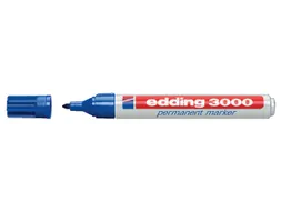 Viltstift edding 3000 rond blauw 1.5-3mm