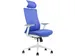 Siège de bureau ERGO approuvé EN 1335 bleu