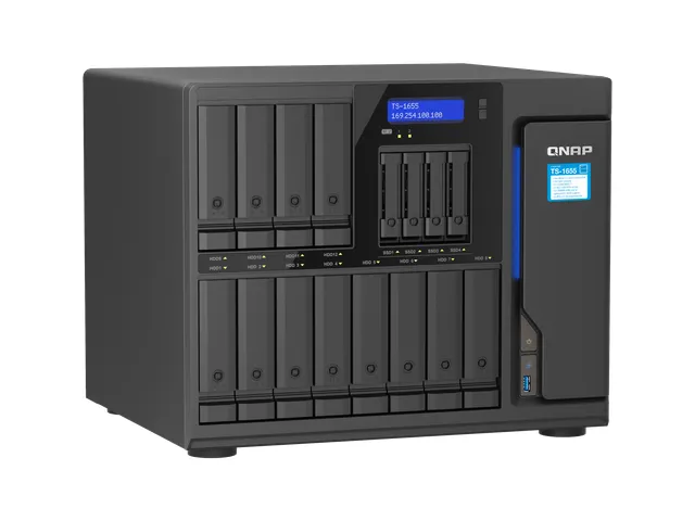 Intel Atom C5125, 8 Go DDR4, 5Go Flash, 12x 3.5 inch + 4x 2.5 inch SAT