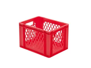 Euronorm-Stapelbak 24l H X L X B 270x400x300mm Rood - 1