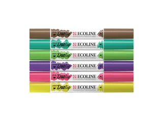 Duotip Talens Ecoline set à 6 stuks botanisch - 2