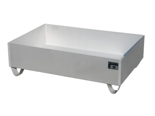 Opvangbak 2X 224L Opvangvol. 224L Rvs H X B X D 360X 1200X 800Mm