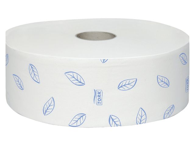 Toiletpapier Tork T1 Jumbo 2-laags Wit Premium 110273 | ToiletHygieneShop.be