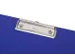 Klembord MAUL PVC folie Blauw A4 staand