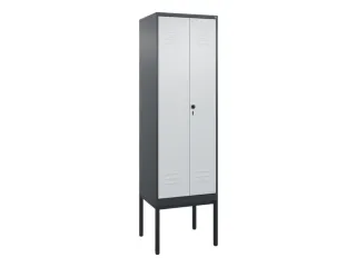 PBM-locker,HxBxD 2120x600x500mm,2vak,vak B 300mm,draaigrendel - 1