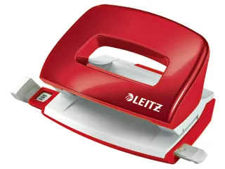 Perforator Leitz NeXXt WOW mini 10 vel rood - 1