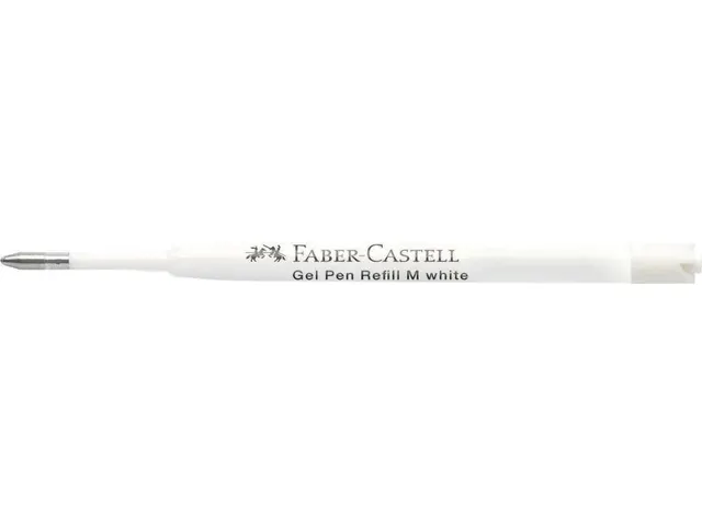 Gel roller G2 Faber-Castell vulling wit