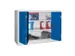 Armoire Grand Espace à Portes Pliantes Ral7035 Façade Ral5010