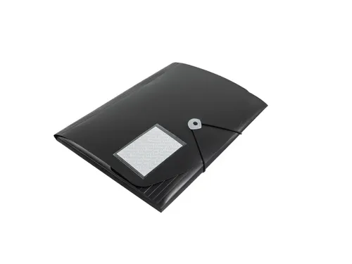 elastomap A4 Jumbo zwart met extra ruime capaciteit