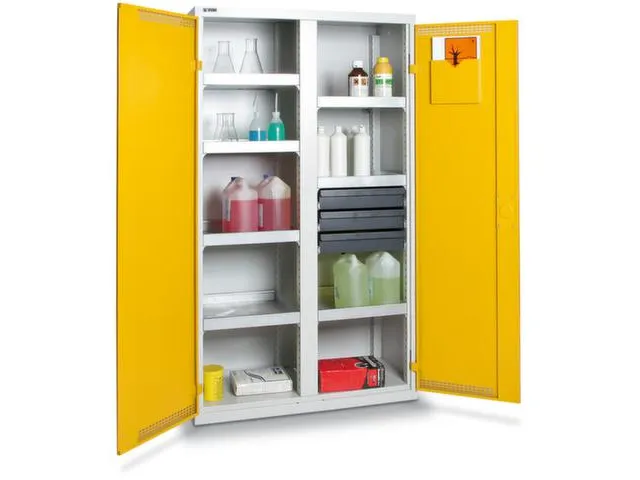 Armoire De Sécurité Tôle D'acier Pour Substances Polluantes