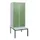 locker met bank,HxBxD 1950x800x815mm,2vak,vak B 400mm,cil.-slot
