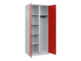 wasgoedverdeelkast,HxBxD 1850x800x500mm,vak B 400mm,cilinderslot - 2